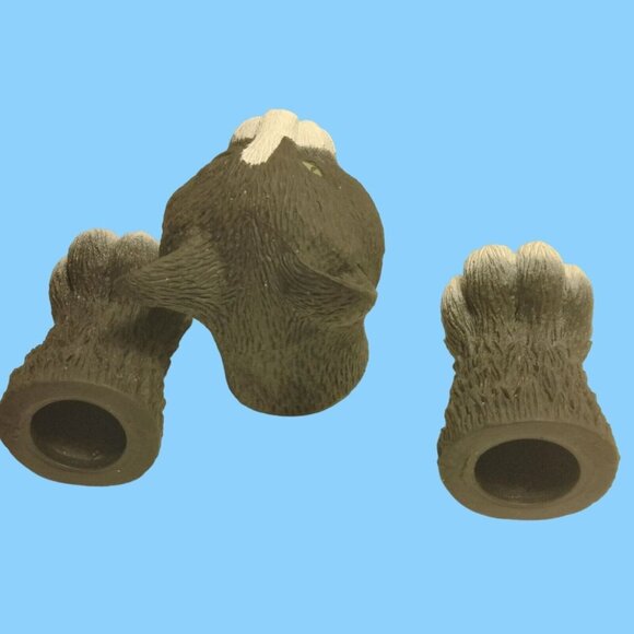 handicat Black Cat Finger Puppet Head Paws - Picture 5 of 6